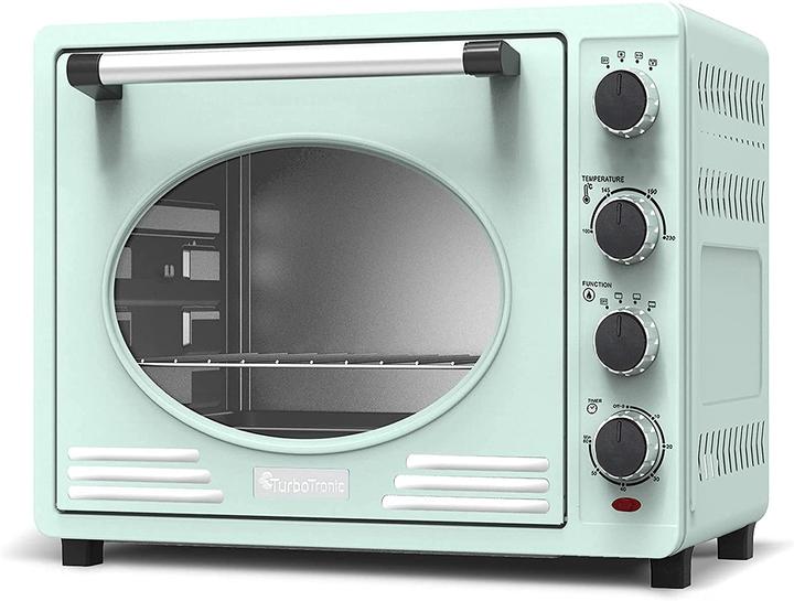 Image du produit TurboTronic By Z-Line Mini-four rétro à chaleur tournante Turquoise