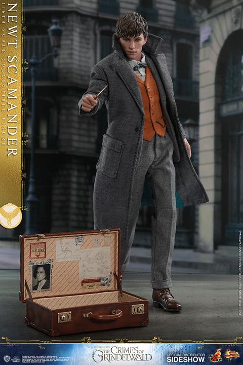 Actual product image Hot Toys Fantastic Beasts 2 "Newt Scamander" 1/6 Scale Figure