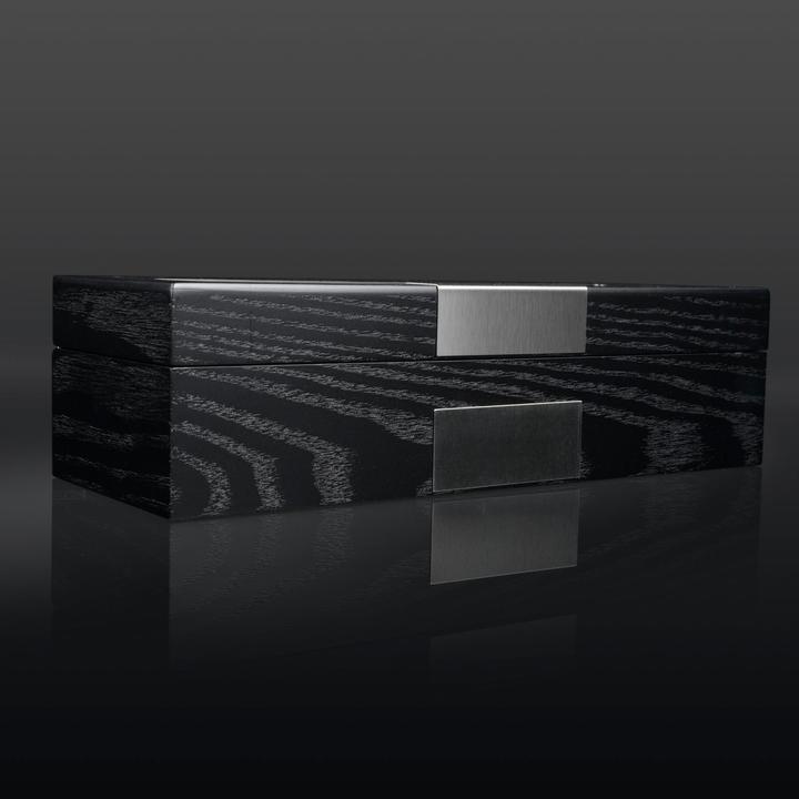Immagine prodotto Heisse & Söhne Scatola dell'orologio Monteray 5 ash - nero satinato