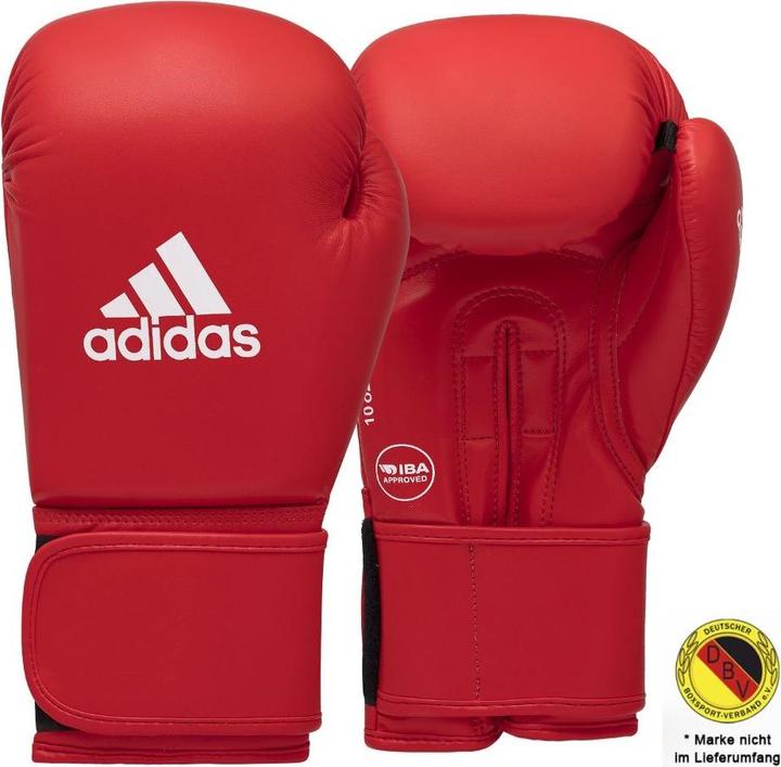 Image du produit adidas Gants de boxe AIBA rouge, AIBAG1 (10 OZ)