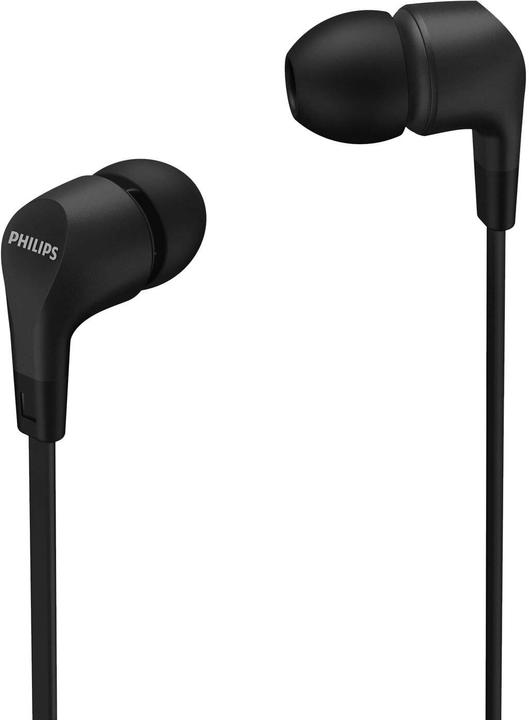 Immagine prodotto Philips Cuffie in-ear cablate, TAE1105BK (Nessuna soppressione del rumore, Cablato)