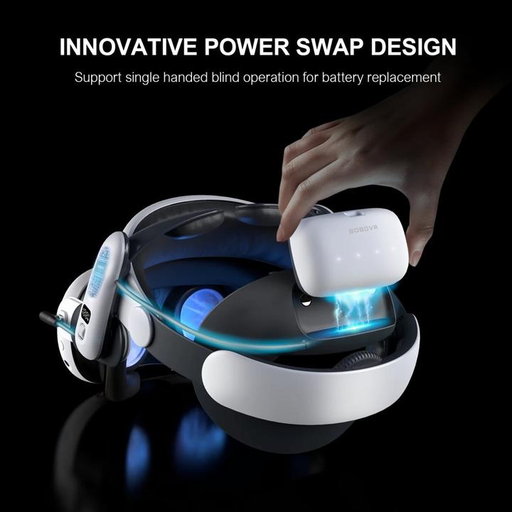 Immagine prodotto Bobovr S3 PRO Cinghia di sicurezza per batteria per Meta Quest 3