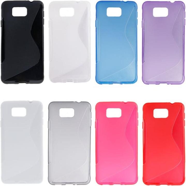 Actual product image König Design Mobile Phone Case TPU Protective Cover for Samsung Galaxy Alpha G850F Blue (Samsung Galaxy Alpha)