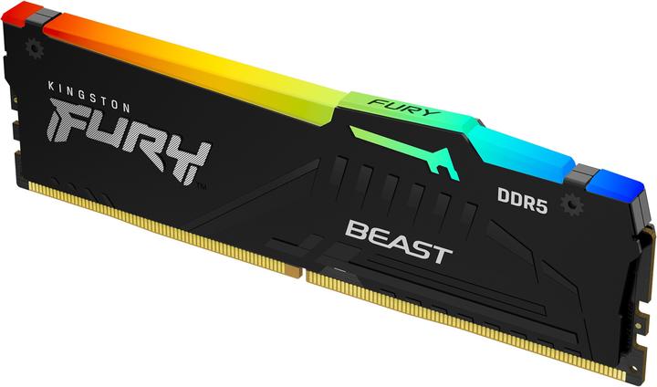 Actual product image Kingston FURY Beast RGB (1 x 32GB, 5200 MHz, DDR5 RAM, DIMM)