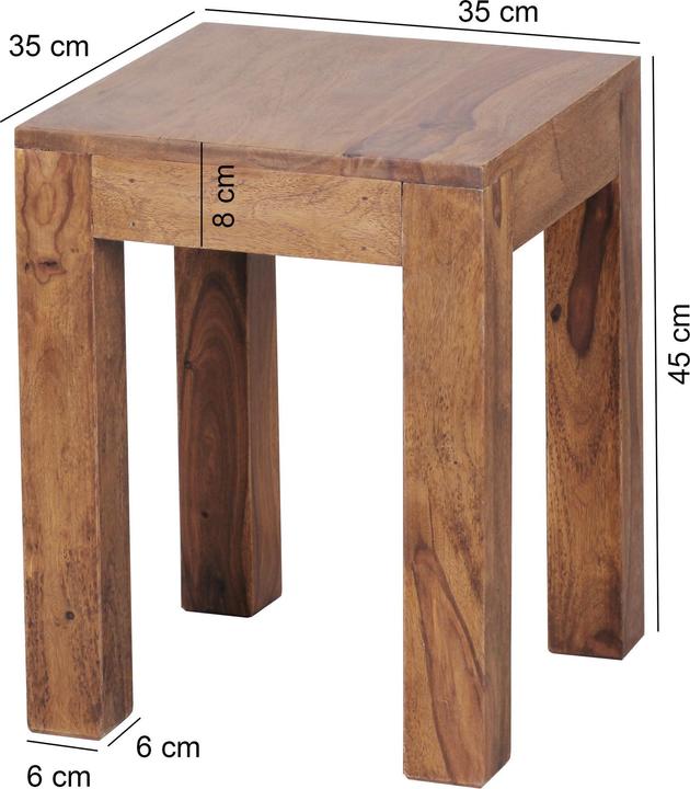 Actual product image Wohnling Mumbai (35 x 35 x 40 cm)
