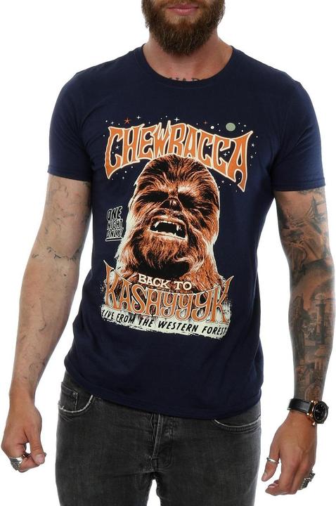 Produktbild Star Wars Chewbacca Rock Poster TShirt (L)