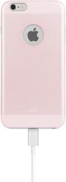 Actual product image Moshi iGlaze - ultra-slim snap on case for iPhone 6/6s Plus - Carnation Pink (Apple iPhone 6 Plus, Apple iPhone 6s Plus)