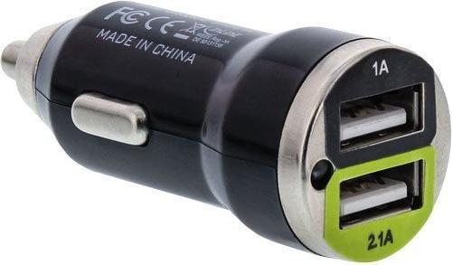 InLine Set di caricabatterie da auto USB DUAL+