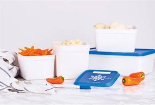Immagine prodotto Merkloos Set di contenitori per congelatore da 750 ml con (3 pezzi) (0.75 l)