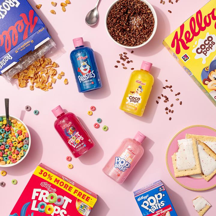 Produktbild Bubble T Bath & Shower Gel Kelloggs Pop Tarts 500ml (500 ml)