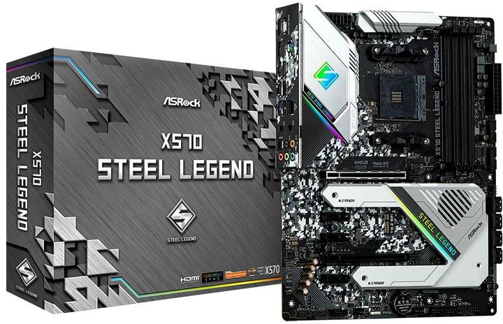 AsRock X570 Steel Legend (AM4, AMD X570, ATX)