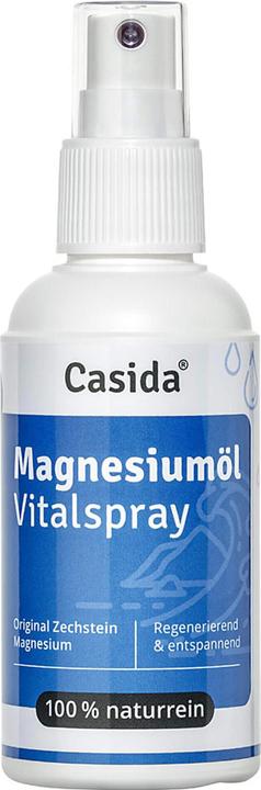 Actual product image Casida Magnesiumöl Vitalspray Zechstein (Body milk, 100 ml)