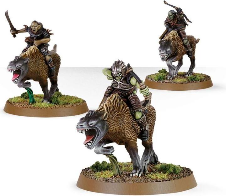 Actual product image Games Workshop Warg Riders - The Lord of the Rings: Middle Earth (Plastic)