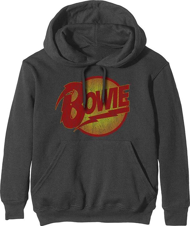 Immagine prodotto David Bowie Logo Diamond Dogs vintage (Felpa con cappuccio) (S)