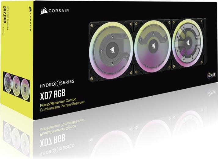 Actual product image Corsair Hydro X Series XD7 RGB Pump/Reservoir Combo