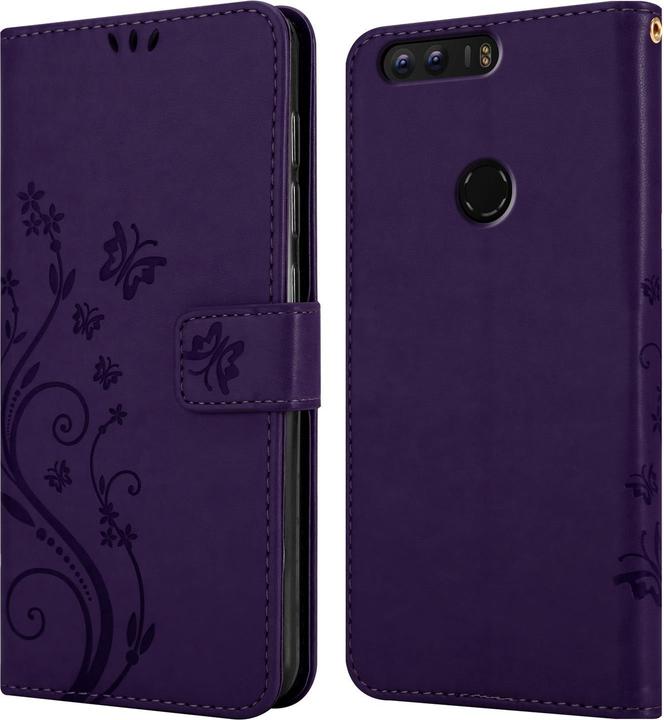 Image du produit Cadorabo Couverture du livre de fleurs (Honor 8, Frais 8 Prime)