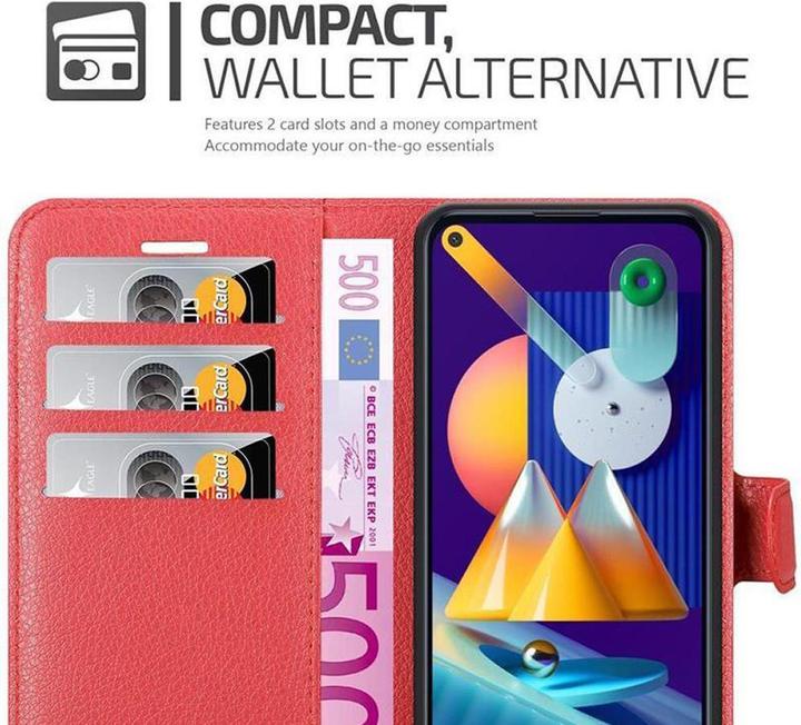 Actual product image Cadorabo Book with stand function cover (Samsung Galaxy A11, Samsung Galaxy M11)