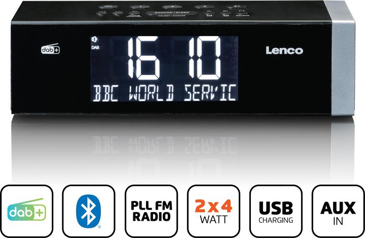 Actual product image Lenco Cr-640bk