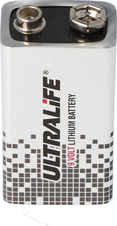 Produktbild Ultralife Lithium Batterie 9 Volt, E-Block, U9VL, U9VL-J, U9VL-J-P (1 Stk., 1200 mAh)