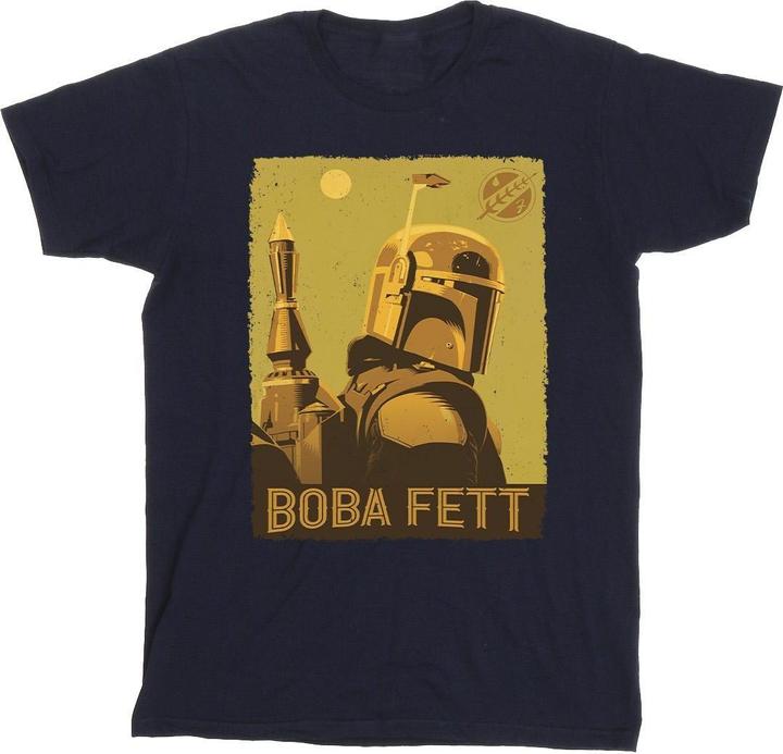 Image du produit Star Wars - T-shirt THE BOOK OF BOBA FETT PLANETARY STARE - Homme (XL)