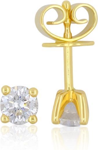 Produktbild Muau Ohrstecker (750/18 K Gelbgold)