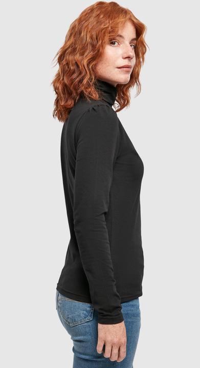 Actual product image Urban Classics Ladies Puffer Sleeve Turtleneck L/S (S)