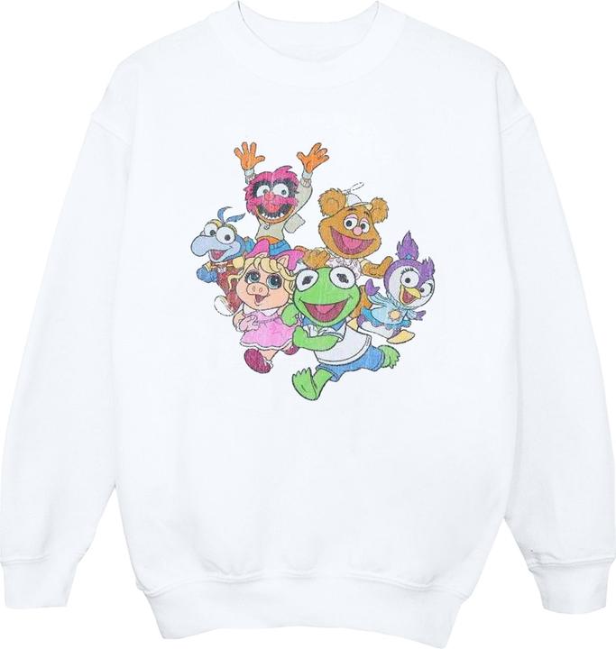 Disney The Muppets Muppet Babies Colour Group Sweatshirt (L)