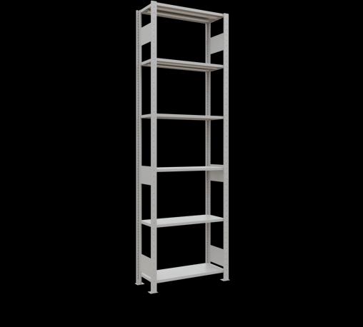 Actual product image Schulte Lagertechnik MULTIplus150 basic racking system with length ledgers