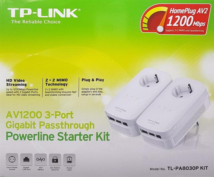 Actual product image TP-Link TL-PA8030P Kit (1300 Mbit/s)