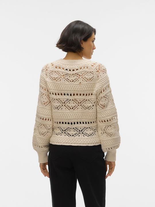 Actual product image Vero Moda Round neck balloon sleeve jumper knitted jumper (S)