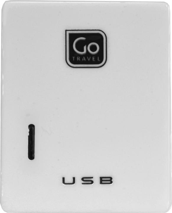 Actual product image Go Travel Double USB charger for micro USB + Apple devices USA