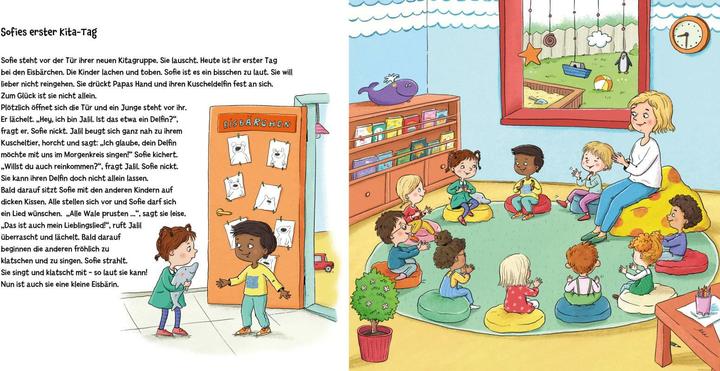 Actual product image My first story and picture book: In kindergarten (German)