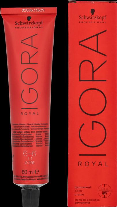 Actual product image Schwarzkopf Professional Igora Royal (6-6 dark blond chocolate)