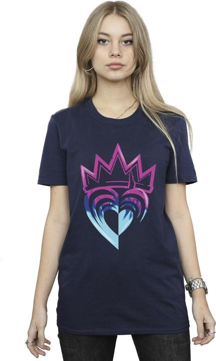 Image du produit Disney - T-shirt DESCENDANTS PINK CROWN - Femme (S)