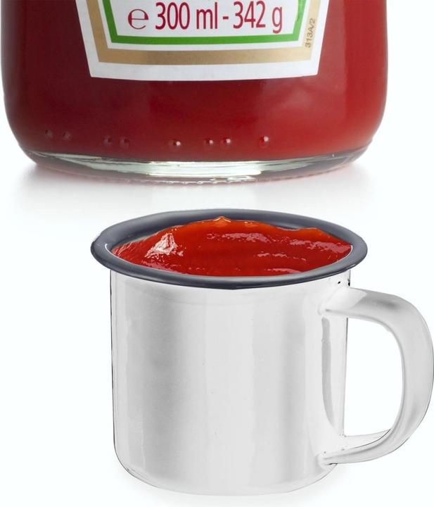 Actual product image Westmark Mini cups enamel assort. Display 20 pieces (90 ml, 20 x)