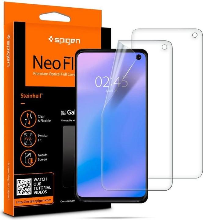 Actual product image Spigen Neo Flex HD (1 Piece, Samsung Galaxy S10)