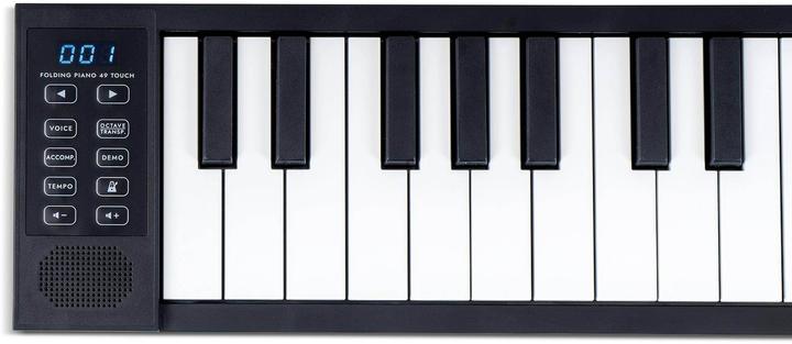 Actual product image Carry-On Piano 49 Touch Black opvouwbare piano 49 toetsen (49 Keys)