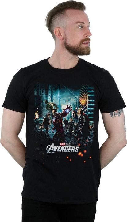 Immagine prodotto Marvel The Avengers Poster Maglietta Uomo (5XL)