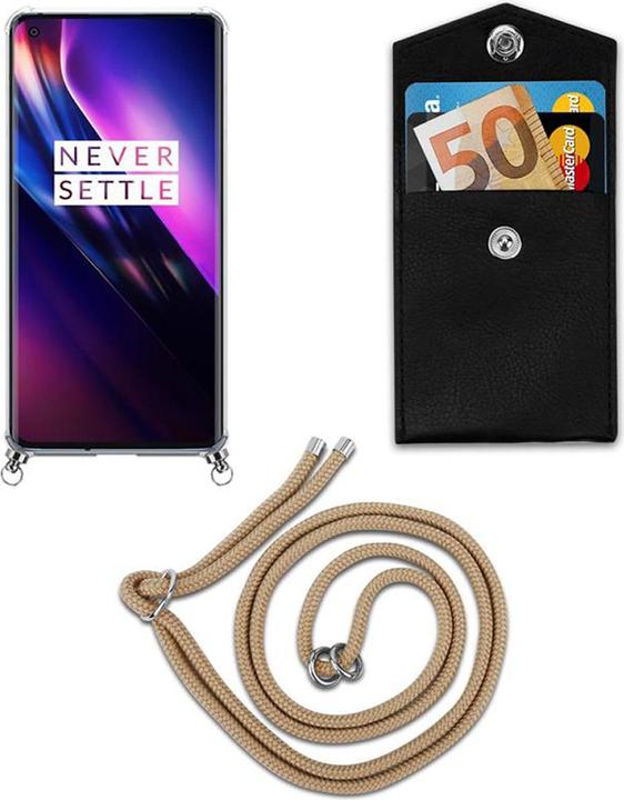 Produktbild Cadorabo TPU Handy Kette SILBER Cover
