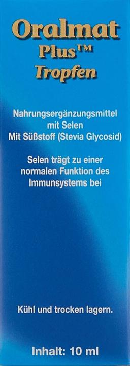 Actual product image Oralmat Tropfen (10 Piece, Droplet)