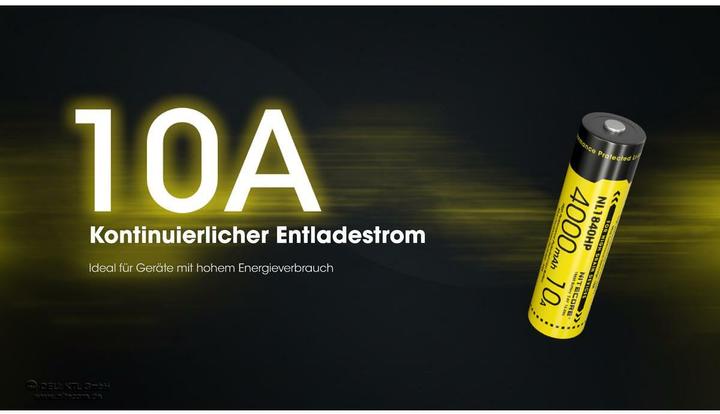Image du produit Nitecore NL1840HP (1 pcs, 18650, 4000 mAh)