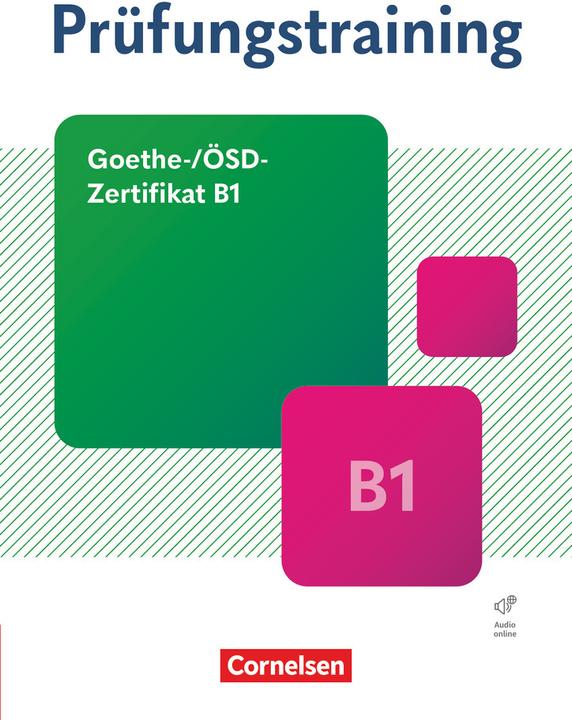 Produktbild Prüfungstraining DaF, B1, Goethe-/ÖSD-Zertifikat B1, Neue Ausgabe, Übungsbuch mit Lösungen und (Deutsch, Dieter, Dittrich, Roland/Maenner, 2024)