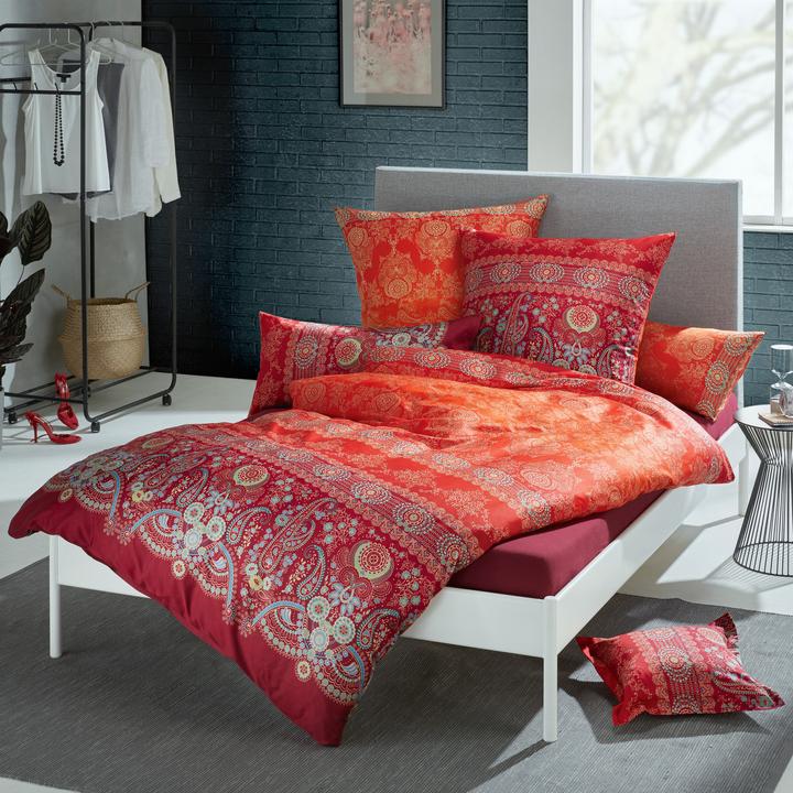 Immagine prodotto Bassetti Biancheria da letto Maco-Sateen Gran Paradiso V1 (Copripiumino, 135x200 cm + 80x80 cm)