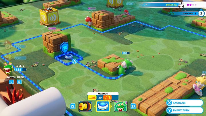 Actual product image Ubisoft Mario + Rabbids Kingdom Battle - Gold Edition (Switch, Switch Lite, Switch OLED, DE)