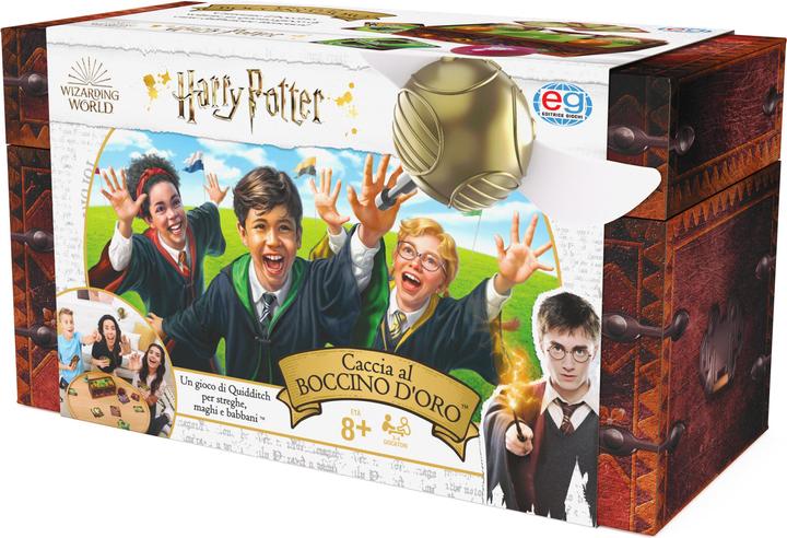 Actual product image Spin Master 6063729 EG- HARRY POTTER Caccia al Boccino d'Oro (Italian)