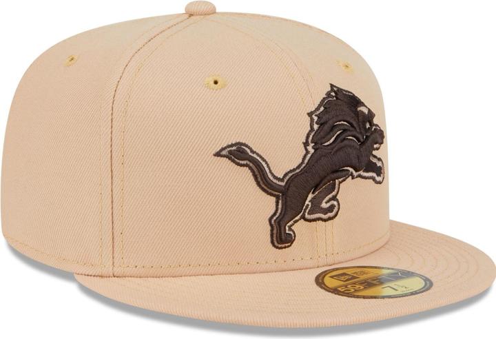 Produktbild New Era 59Fifty Cap - CANDIED Detroit Lions camel - 8 (8)