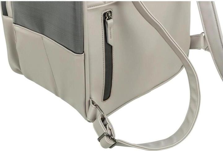 Immagine prodotto Trixie Zaino porta animali CityStyle grigio chiaro (Cane, Gatto, Pieghevole)