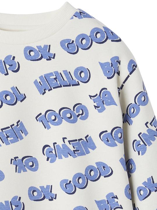 Image du produit Vertbaudet Sweat-shirt garçon avec inscription XXL, polyester recyclé (158)