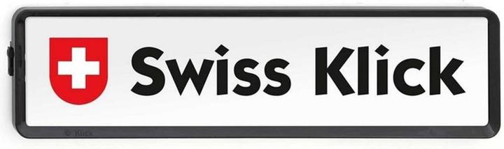 Swissklick Nummerrahmen (Heck, Langformat)