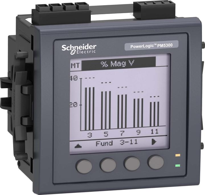 Immagine prodotto Schneider Electric PM5300 Misuratore di potenza, seriale, 2DI-2DO, MID